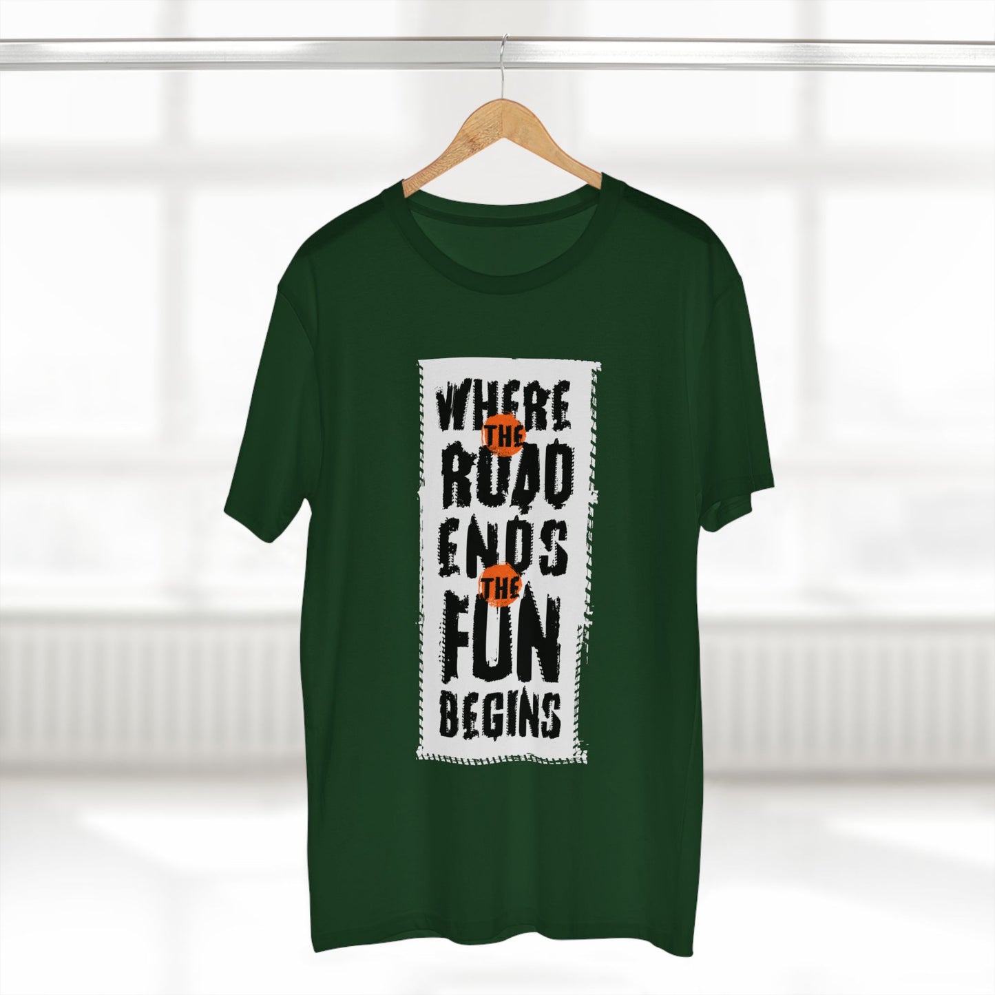 Heavy Unisex Tee - Where the Road Ends Tee