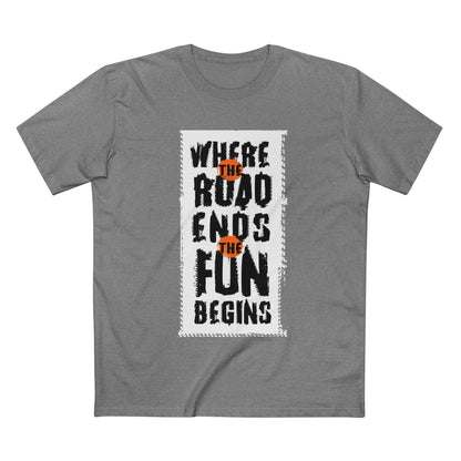 Heavy Unisex Tee - Where the Road Ends Tee