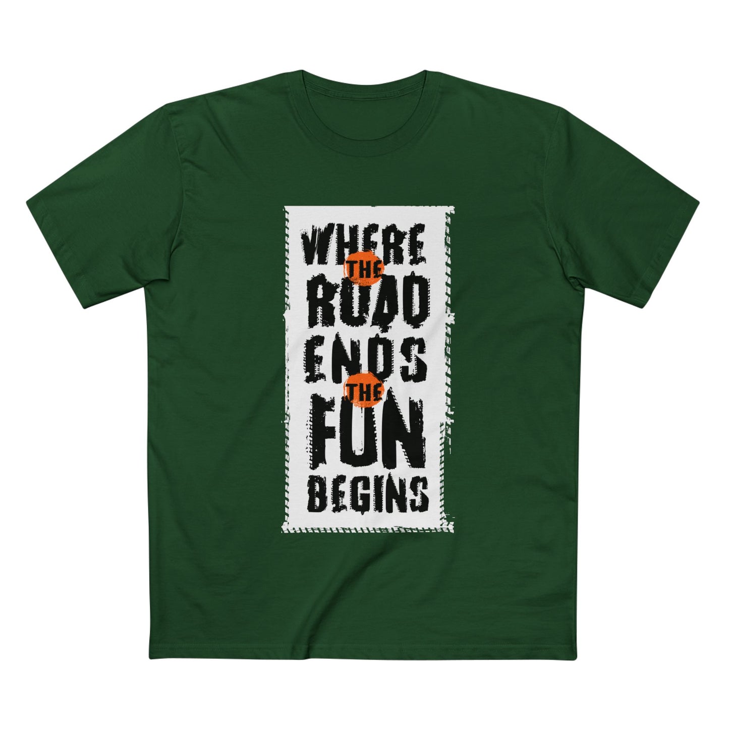 Heavy Unisex Tee - Where the Road Ends Tee