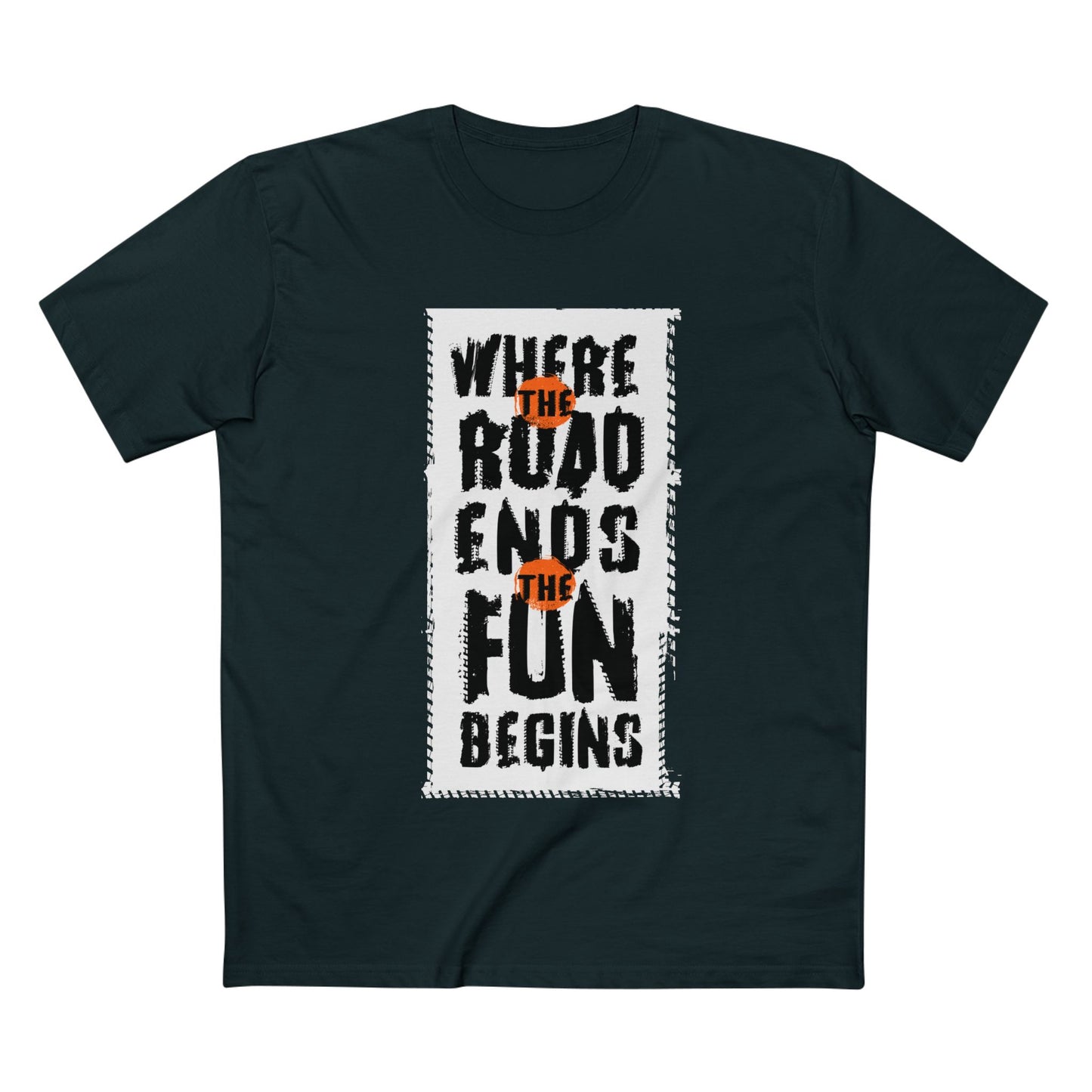 Heavy Unisex Tee - Where the Road Ends Tee