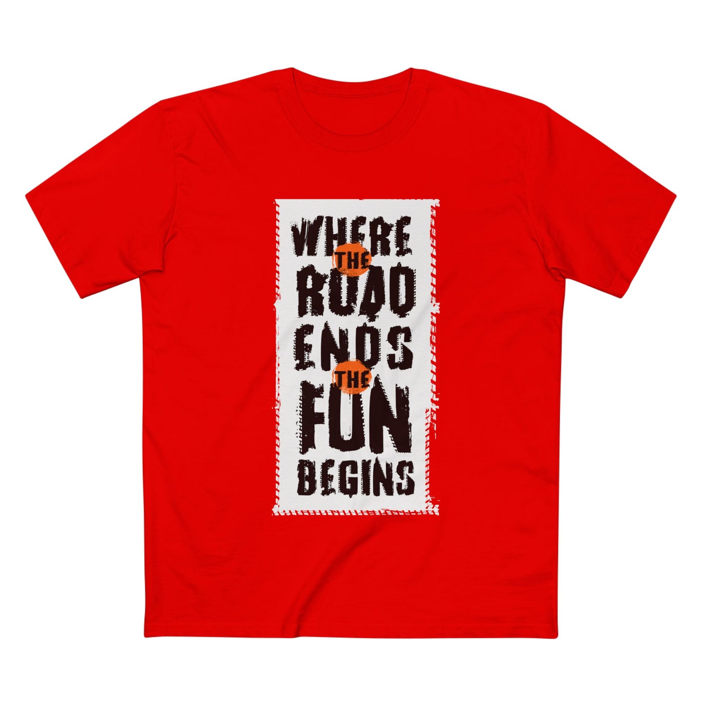 Heavy Unisex Tee - Where the Road Ends Tee