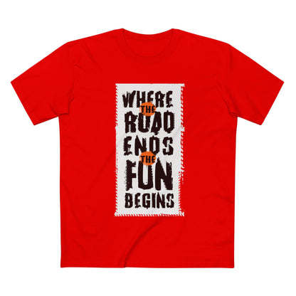 Heavy Unisex Tee - Where the Road Ends Tee