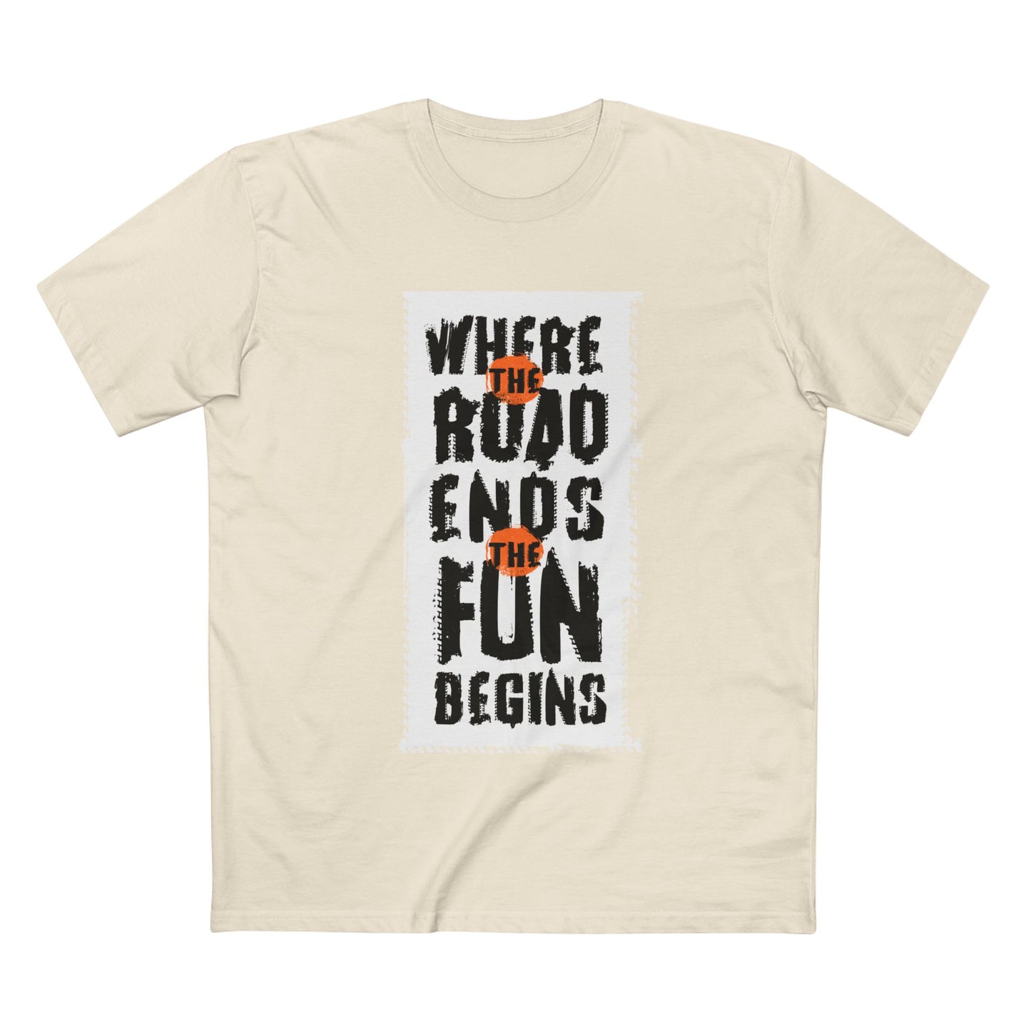 Heavy Unisex Tee - Where the Road Ends Tee