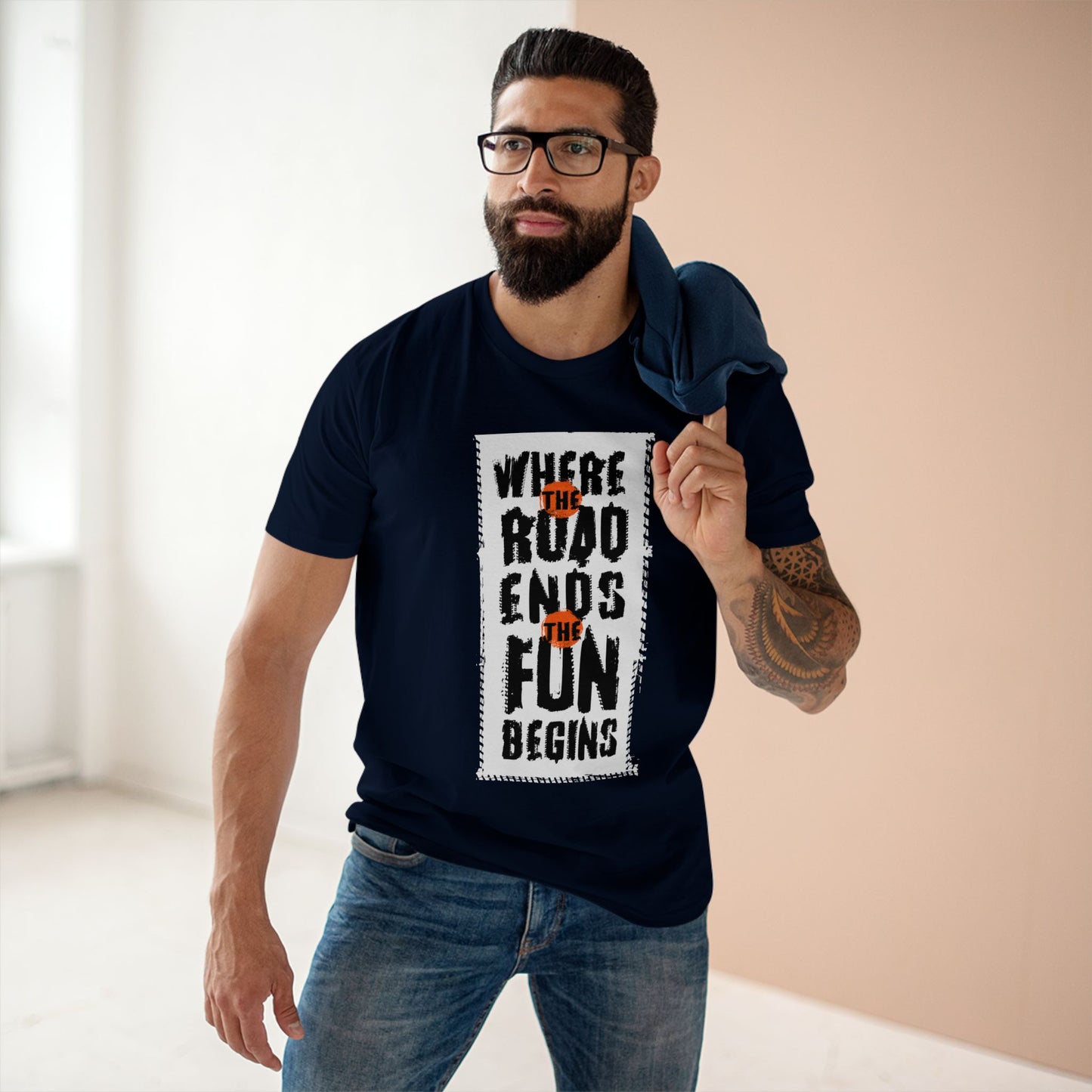 Heavy Unisex Tee - Where the Road Ends Tee