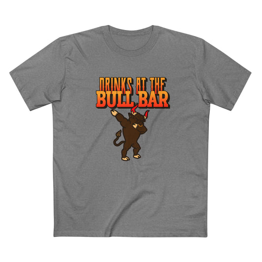 Heavy Unisex Tee - Drinks at the Bull Bar Tee