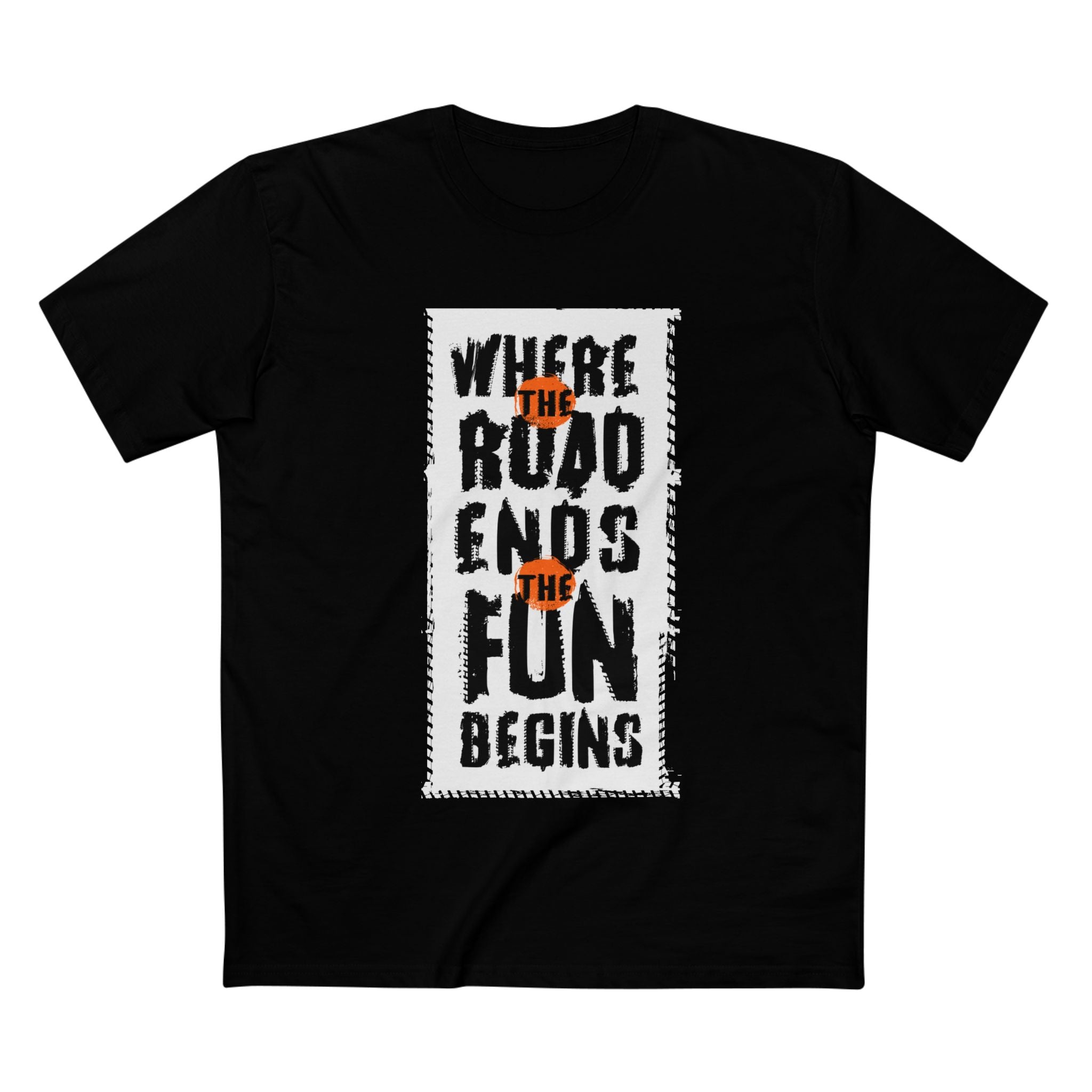 Heavy Unisex Tee - Where the Road Ends Tee