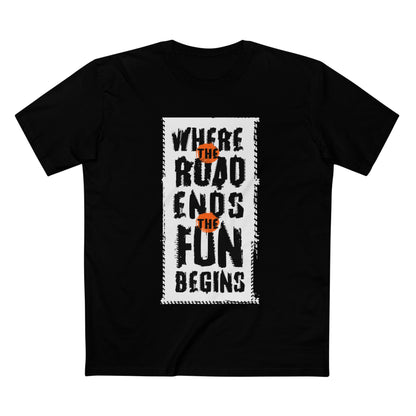 Heavy Unisex Tee - Where the Road Ends Tee