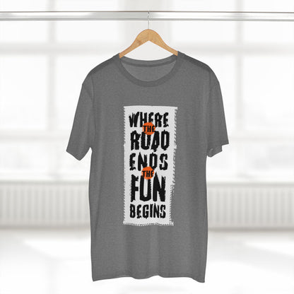 Heavy Unisex Tee - Where the Road Ends Tee